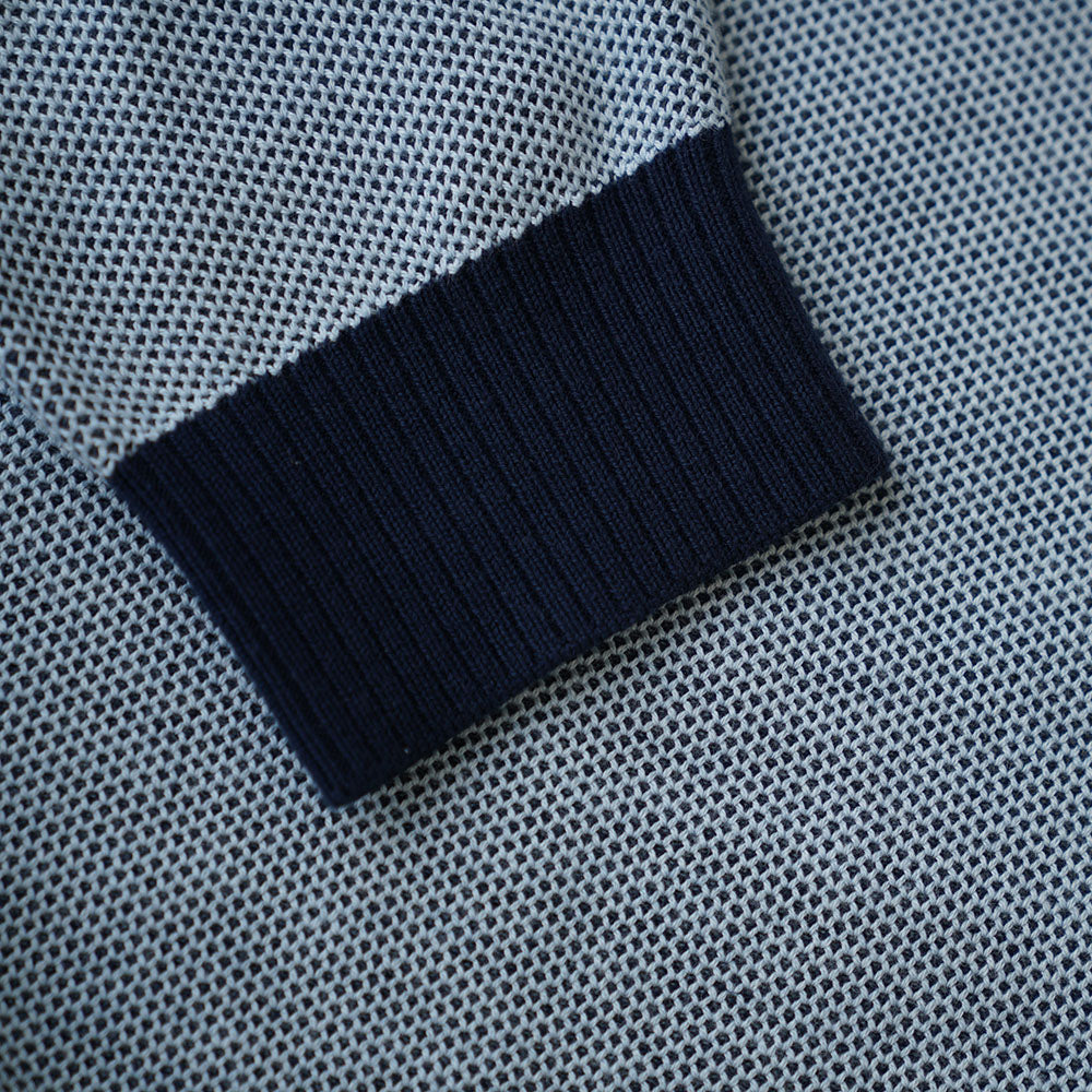 Navy/Ice Blue Melange