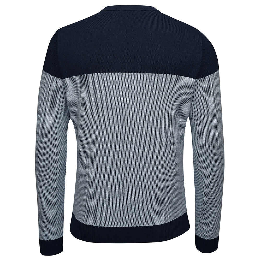 Navy/Ice Blue Melange