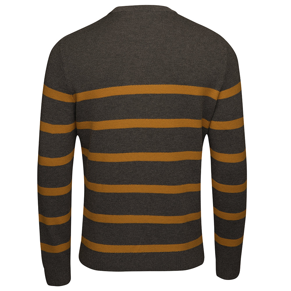 Charcoal Melange/Golden Yellow