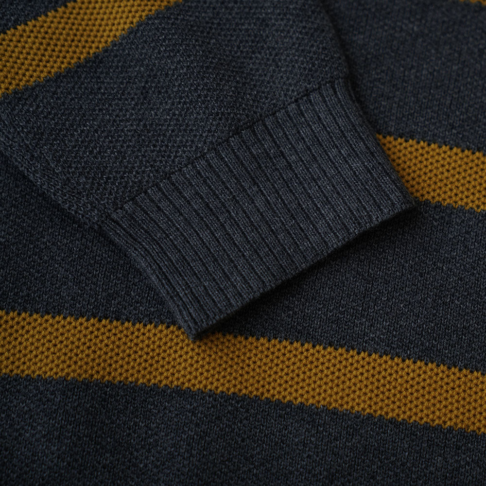 Charcoal Melange/Golden Yellow