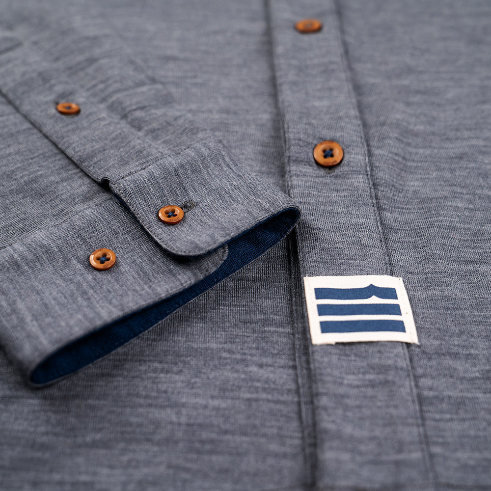 Mens Larvik Merino Shirt