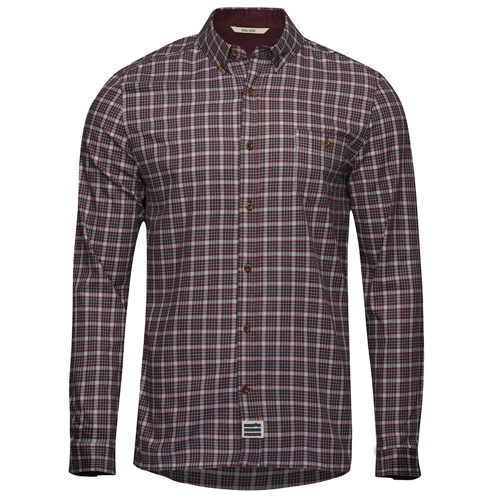 Burgundy/Petrol Check